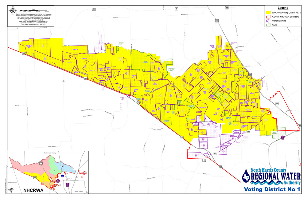Houston Water District Map Maps – North Harris County Regional Water Authority (Nhcrwa)