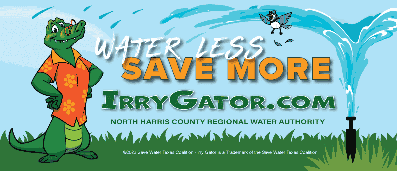 Irry Gator - Water Less Save More Billing Insert Front