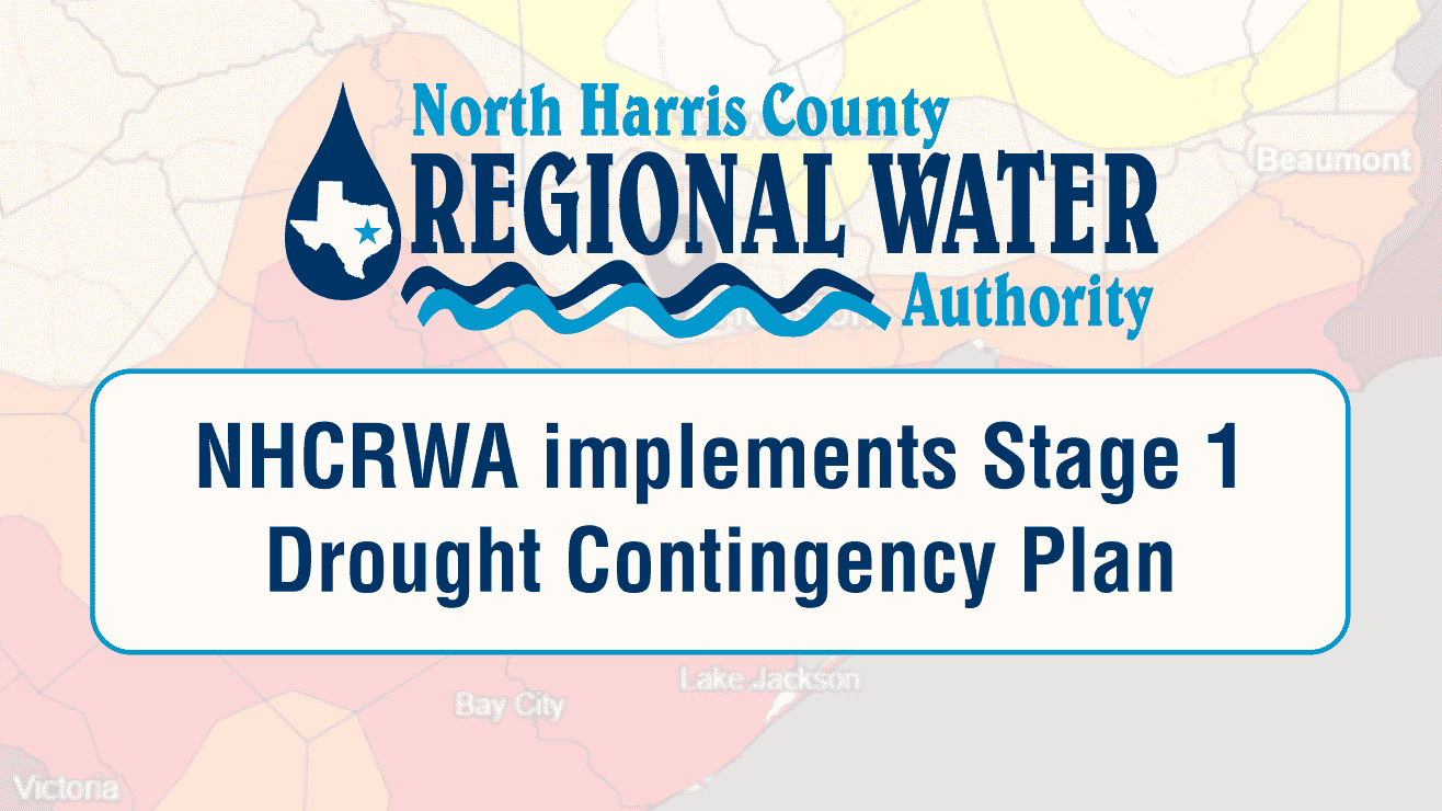 NHCRWA implements Stage 1 of the Drought Contingency Plan NHCRWA implements Stage 1 of the Drought Contingency Plan