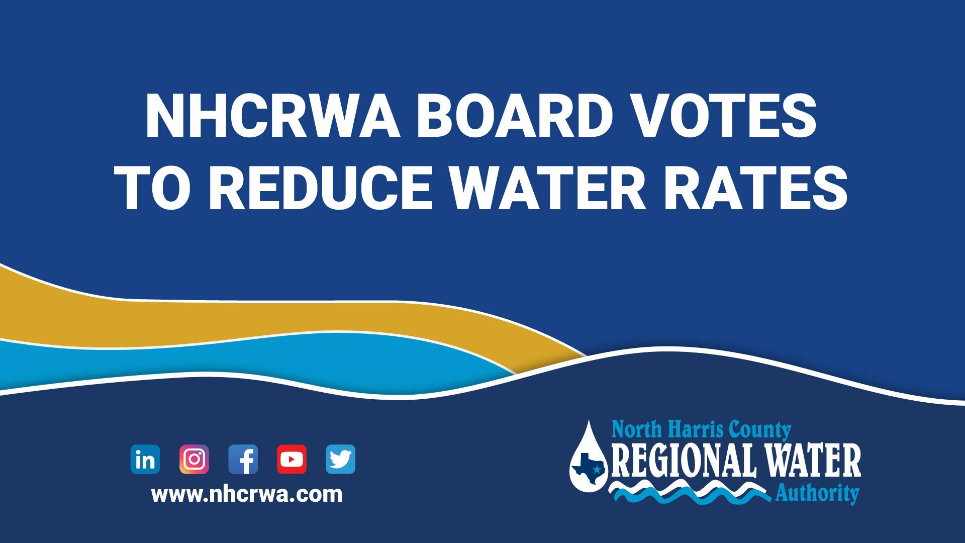 NHCRWA Board votes to reduce water rates