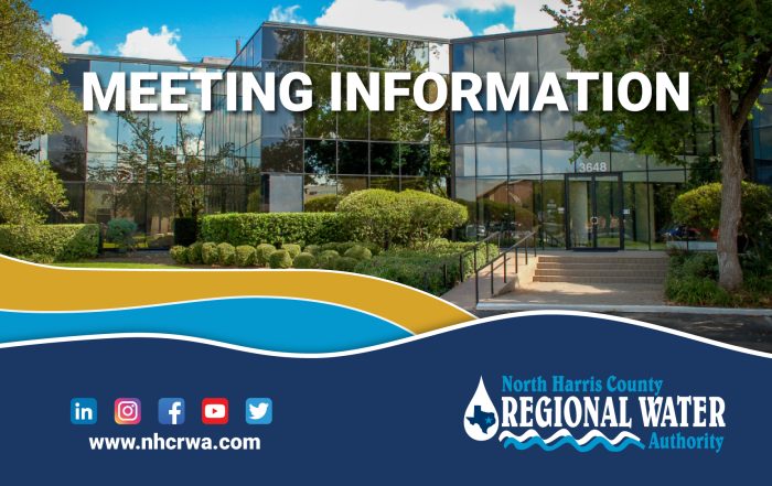 NHCRWA Meeting Information