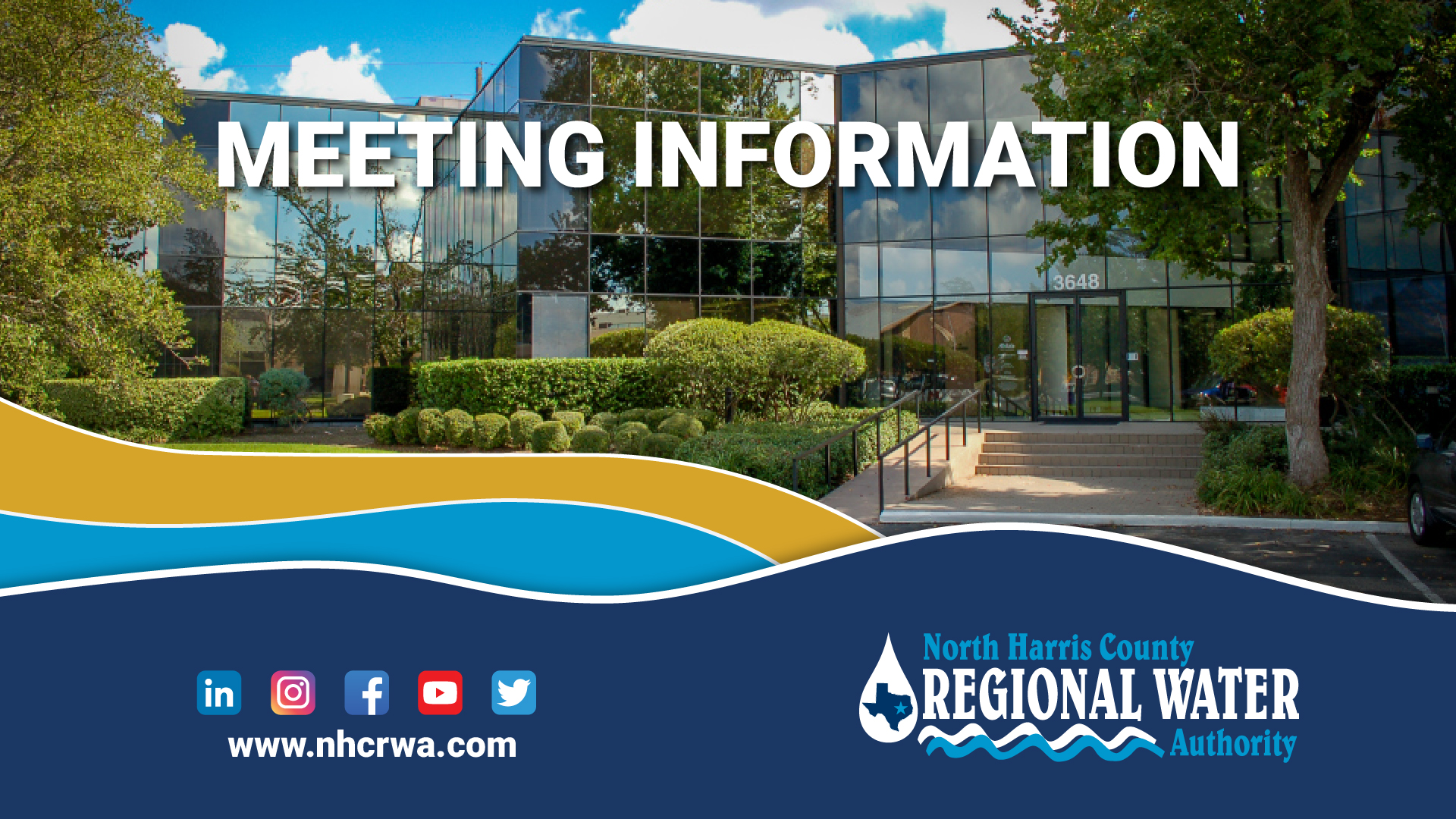 NHCRWA Meeting Information