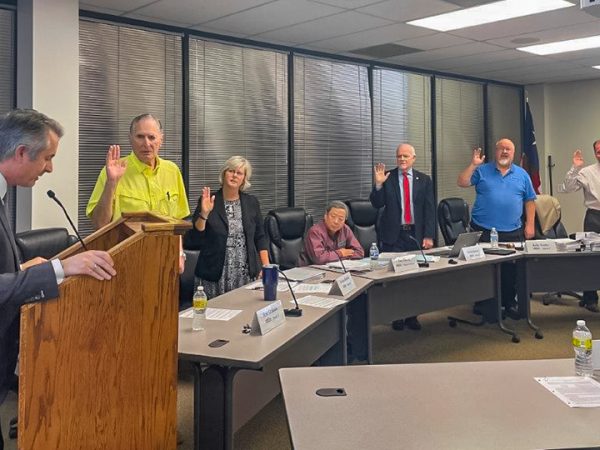 New board members sworn in