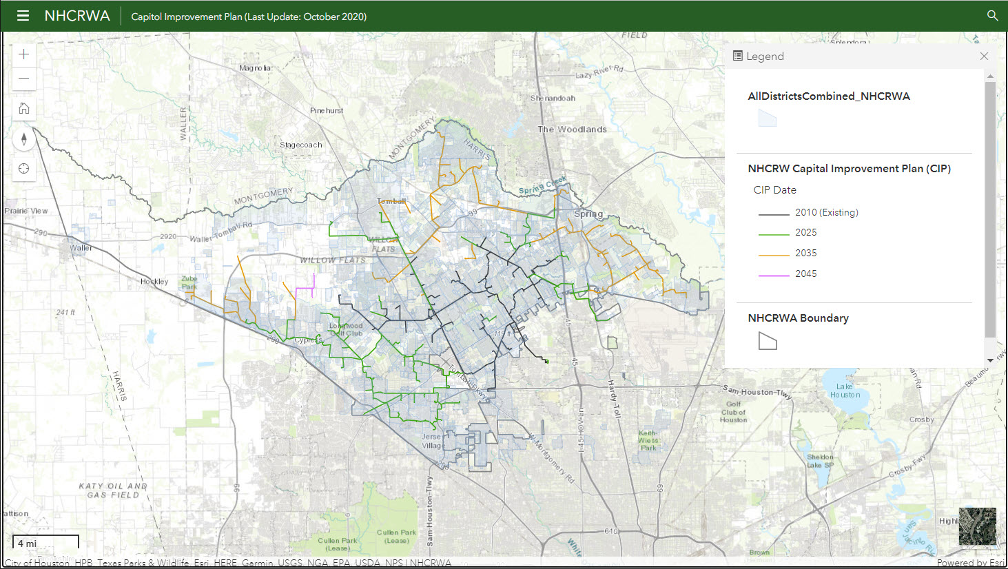 NHCRWA Find My Water Provider